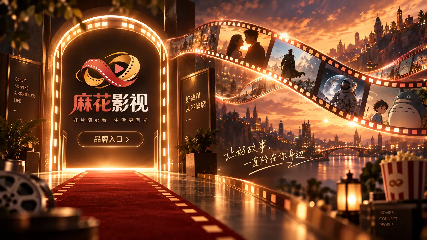 周末放松观看路线