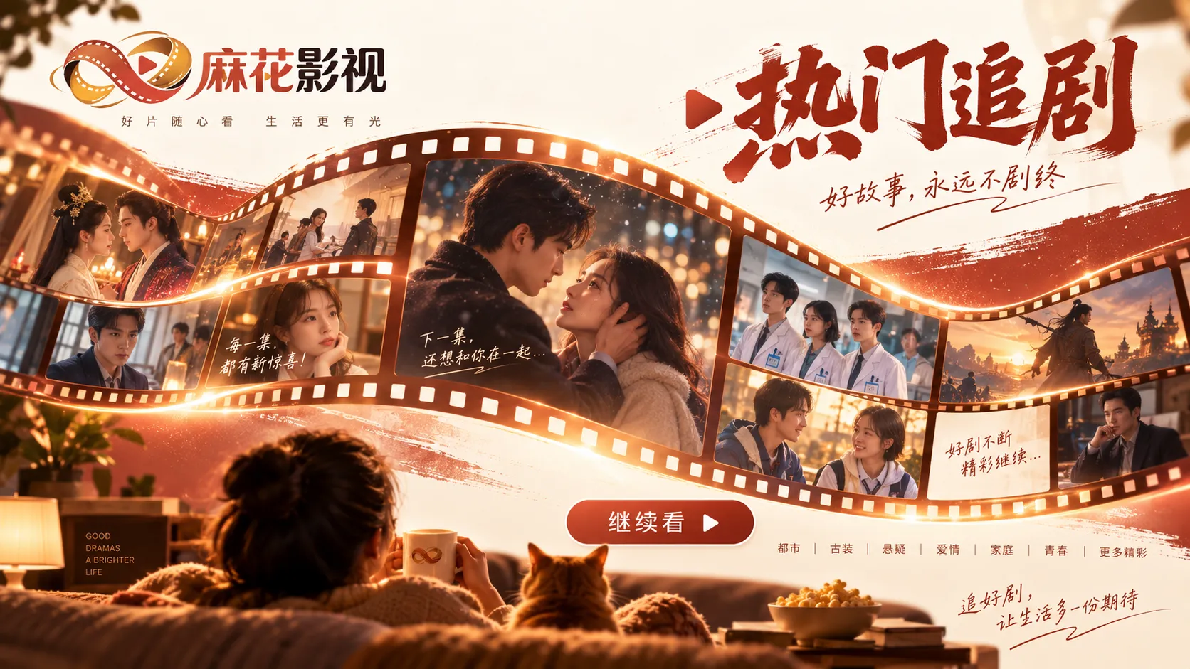 连续追剧但不过度疲劳